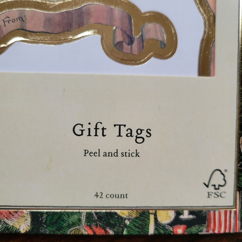 John Derian Peel & Stick Gift Tags ~ NIB/NWT x2 (42) ~ Journal Scrapbook FINAL! - Picture 6 of 7